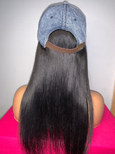 Load image into Gallery viewer, Blue Jean Wig Hat